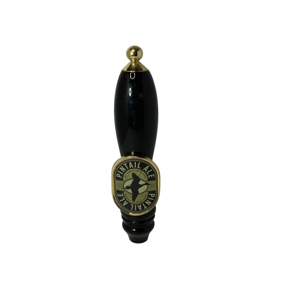 Bridgeport Brewing Company Pintail Ale Beer Tap‎ Handle Black Gold 11in